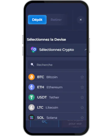 Rainbet Effectuer un depot