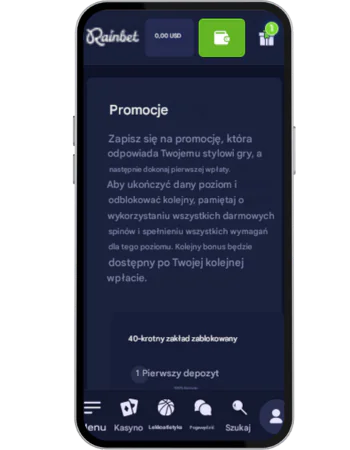 Rainbet Odbierz swoj bonus