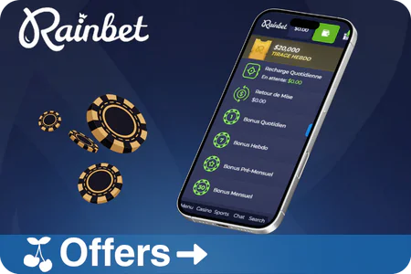 Rainbet Offres exceptionnelles pour les joueurs suisses