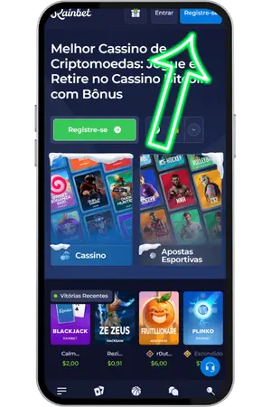 Rainbet PT registo no website oficial