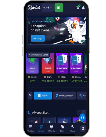 Rainbet Löydä pelisi