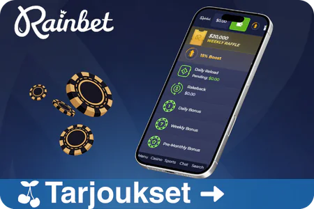 Rainbet parhaat tarjoukset suomalaisille pelaajille