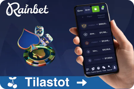 Rainbet käyttäjien vedonlyöntitiedot