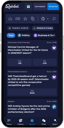 Rainbet Predictions