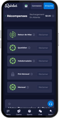 Rainbet Récompenses
