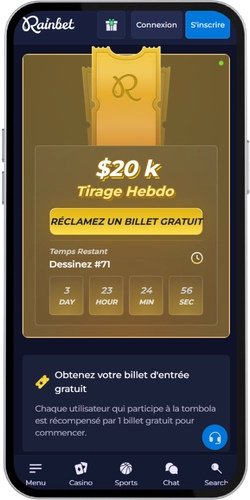 Rainbet Tirage Hebdo